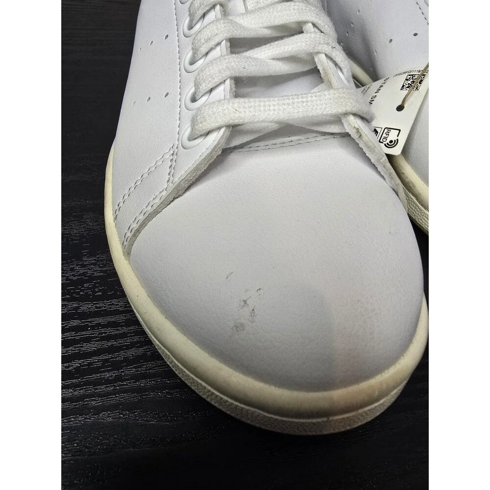 Adidas Stan Smith end plastic waste white sneakers mens size 6‎